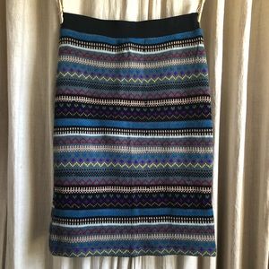 Zig Zag Knit Skirt